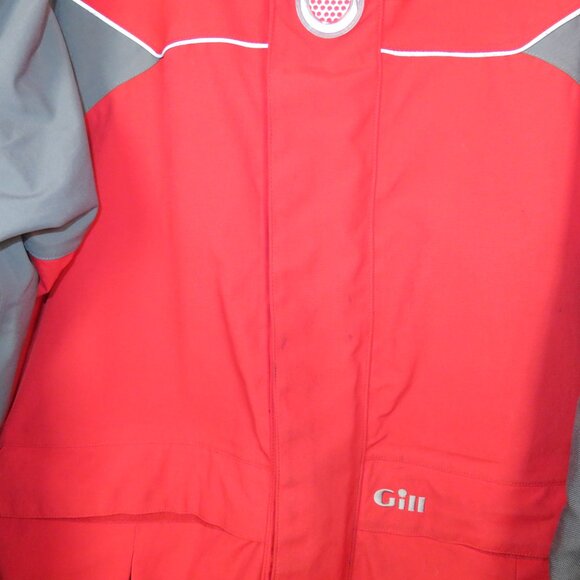 Gill OS4 Offshore Atlantic Jacket Sailing Boating Marine Coat Red Mens XL OS4J - Picture 3 of 16